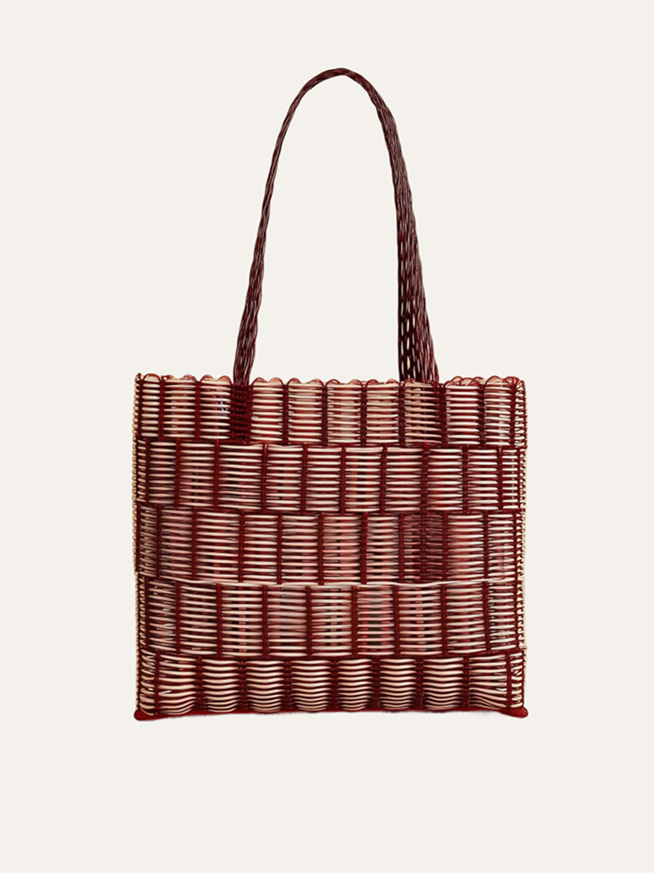 Nala Beach Tote Maroon