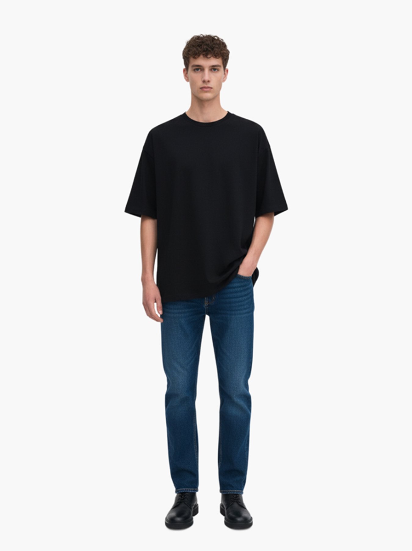 Arvid Oversized T-shirt Black